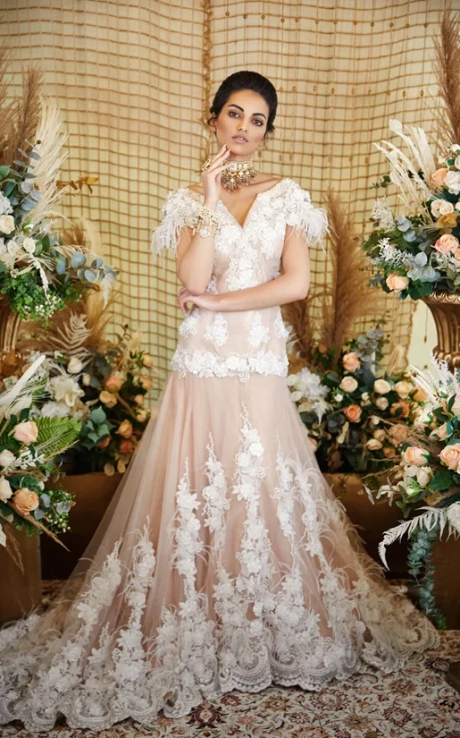 Kashish Champagne Gown